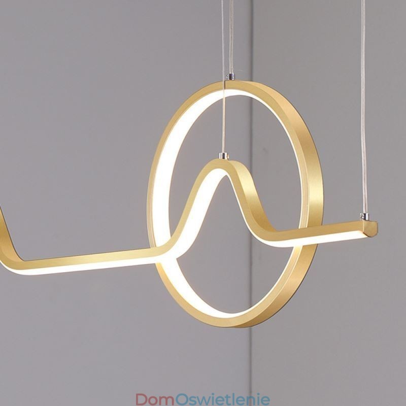 Wisząca lampa minimalistyczna dekoracyjna oprawa świetlna 52W