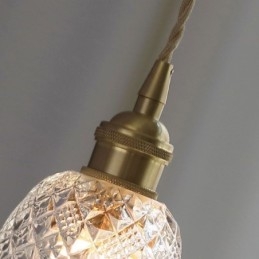 Nowoczesna lampa wisząca ze szkła kwiatowego 1 światło dekoracyjne oprawa świetlna