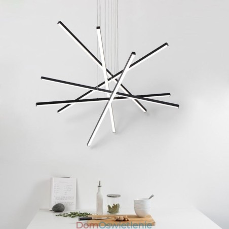 Liniowa lampa wisząca dekoracyjna oprawa świetlna Liniowa lampa wisząca dekoracyjna oprawa świetlna