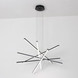 Liniowa lampa wisząca dekoracyjna oprawa świetlna