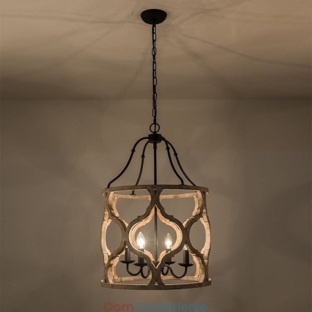 Lampa wisząca w stylu vintage z 4 światłami Lampa wisząca w stylu vintage z 4 światłami