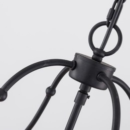 Lampa wisząca w stylu vintage z 4 światłami