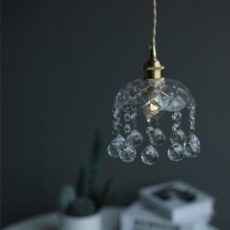 Nowoczesna Mini Szklana Lampa Wisząca 1 Światło Dekoracyjne Oprawa Światła