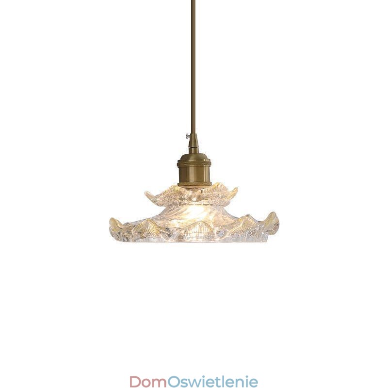 Lampa wisząca ze szkła w stylu japońskim Lampa wisząca ze szkła Lotus