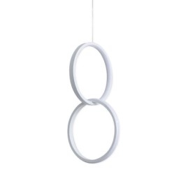 Minimalistyczna lampa wisząca Double Ring