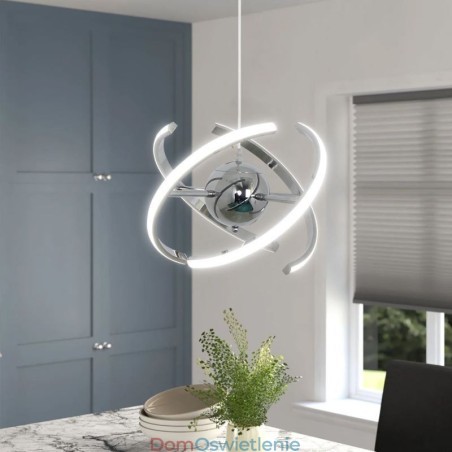 Obrotowa lampa wisząca w kształcie kuli, dekoracyjna lampa sufitowa Obrotowa lampa wisząca w kształcie kuli, dekoracyjna lampa sufitowa
