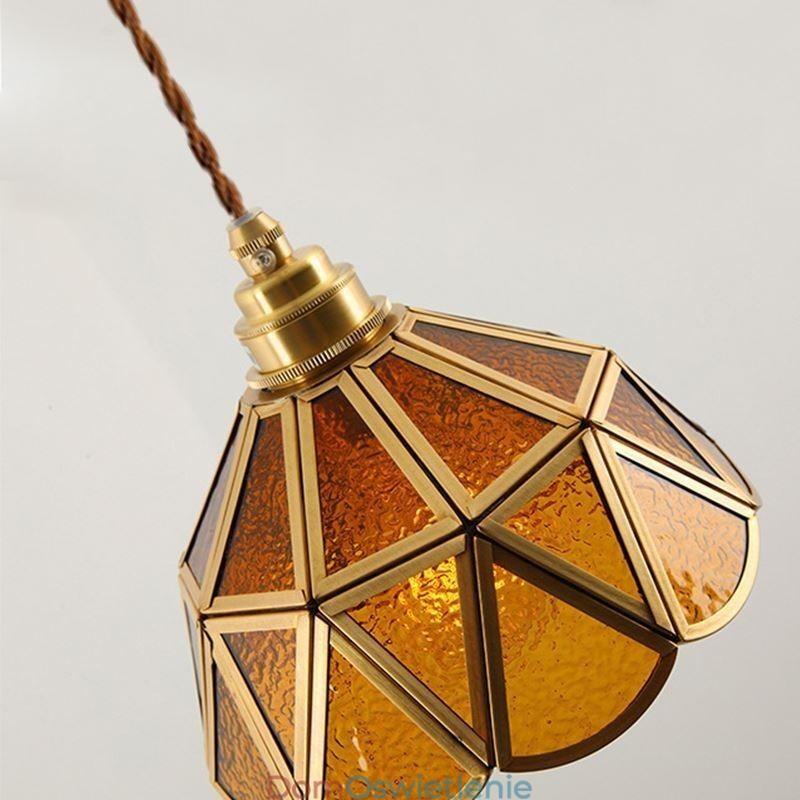 Retro Szklana Lampa Wisząca Japoński Styl Szklana Lampa Sufitowa
