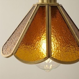 Miniaturowa szklana lampa wisząca Nowoczesna prosta szklana lampa sufitowa