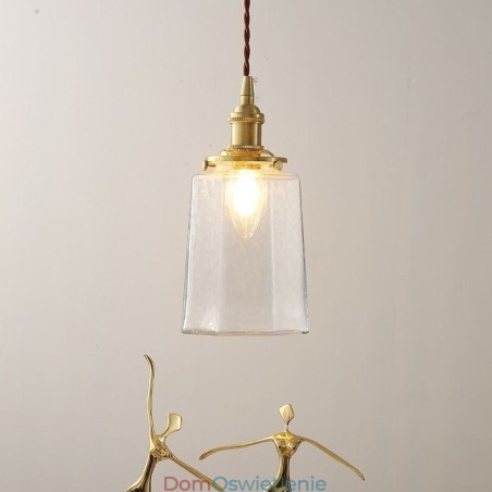 Nowoczesna minimalistyczna szklana lampa wisząca dekoracyjna lampa sufitowa