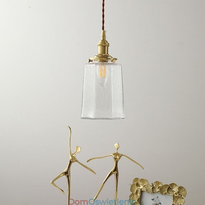 Nowoczesna minimalistyczna szklana lampa wisząca dekoracyjna lampa sufitowa