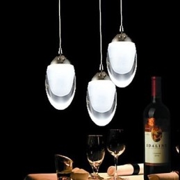 Nowoczesny Współczesny Tradycyjny Klasyczny Wiejski Chromowany Szklany Żyrandol Wisząca Lampa