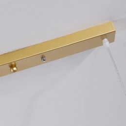 Nowoczesna minimalistyczna lampa wisząca z gałęzi, 4 lampy, dekoracyjna lampa