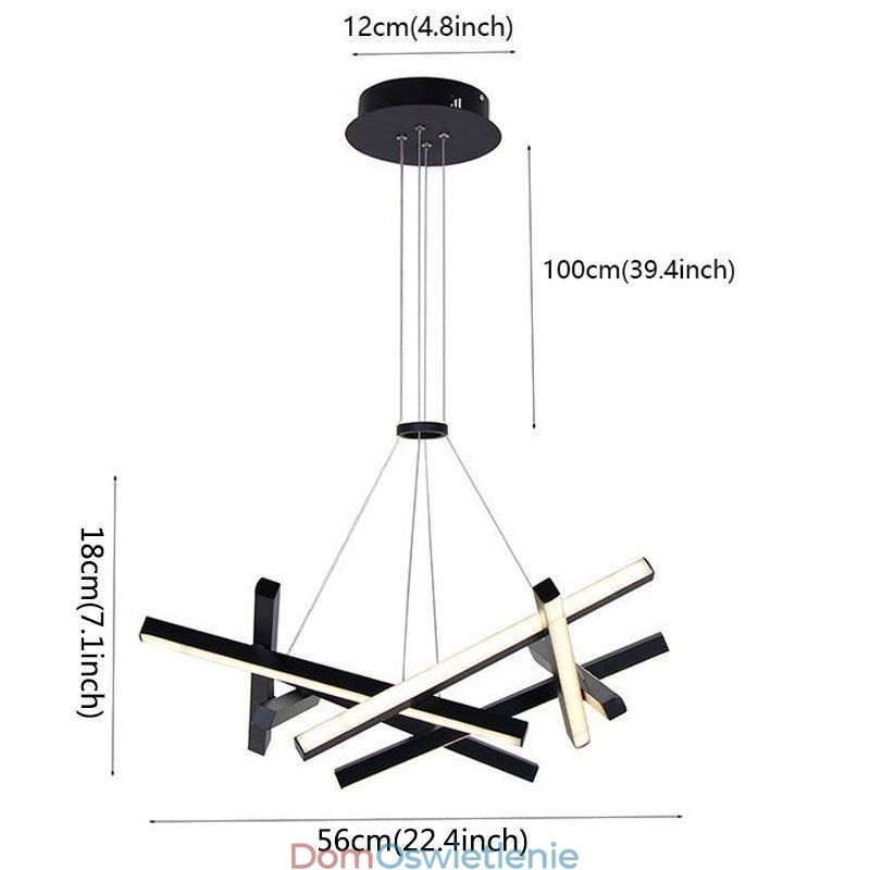 Nowoczesna prosta lampa wisząca z żelu krzemionkowego w kształcie gniazda ptaków