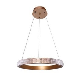 Lampa wisząca Ring Minimalistyczna oprawa świetlna z akrylu