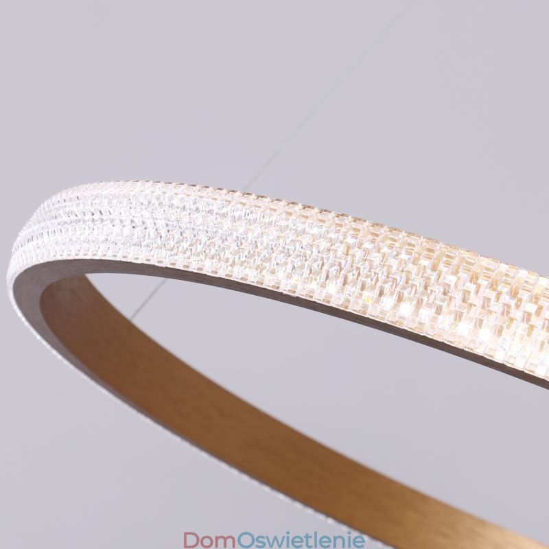 Lampa wisząca Ring Minimalistyczna oprawa świetlna z akrylu
