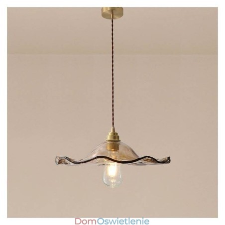 Wisząca lampa ze szkła Lotus Leaf, kreatywna, dekoracyjna oprawa świetlna Wisząca lampa ze szkła Lotus Leaf, kreatywna, dekoracyjna oprawa świetlna
