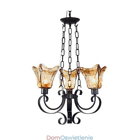 Tradycyjny Klasyczny Malowany Metalowy Żyrandol