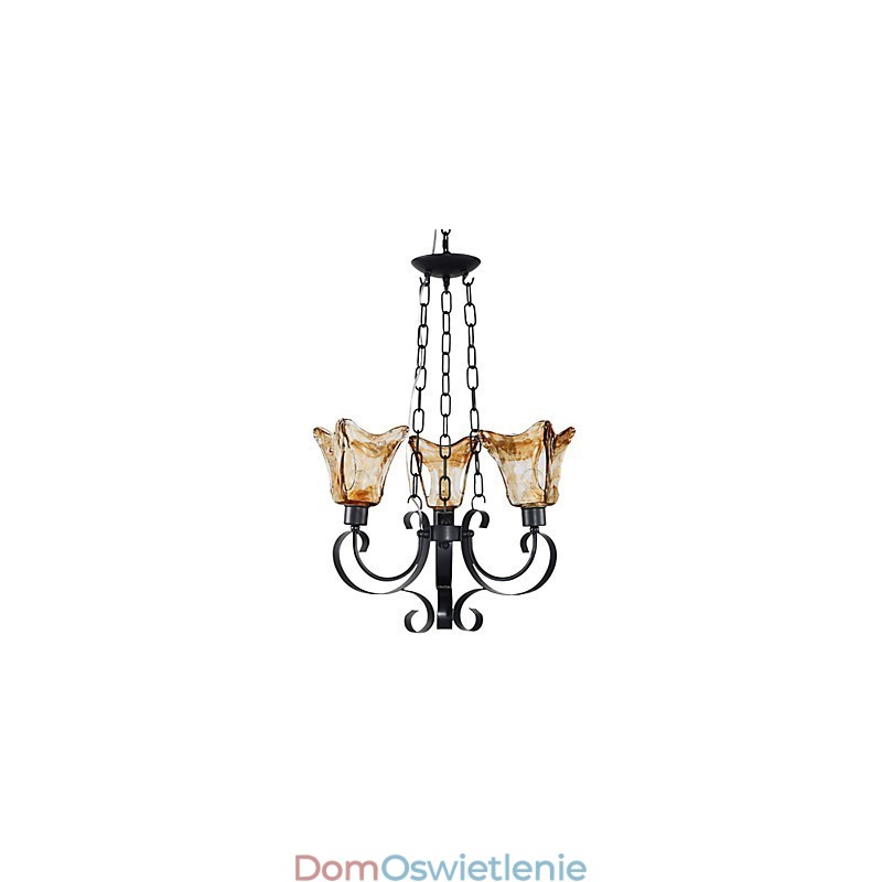 Tradycyjny Klasyczny Malowany Metalowy Żyrandol