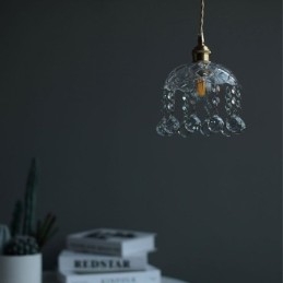 Nowoczesna Mini Szklana Lampa Wisząca 1 Światło Dekoracyjne Oprawa Światła