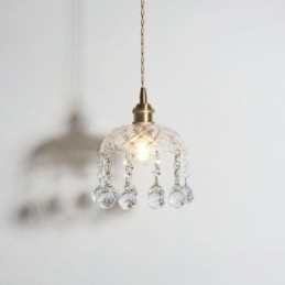 Nowoczesna Mini Szklana Lampa Wisząca 1 Światło Dekoracyjne Oprawa Światła