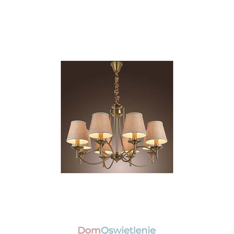 Nowoczesny Współczesny Tradycyjny Klasyczny Rustykalny Domek Wiejski Wyspa Vintage Mosiężny Metalowy Żyrandol