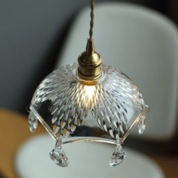 Nowoczesna minimalistyczna szklana lampa wisząca pojedyncza lampa wisząca