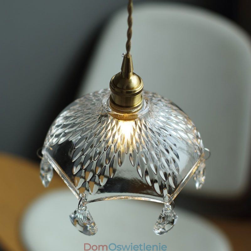 Nowoczesna minimalistyczna szklana lampa wisząca pojedyncza lampa wisząca