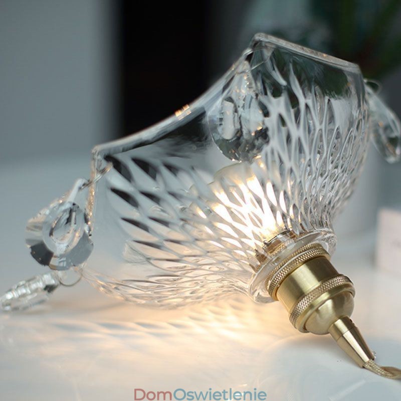 Nowoczesna minimalistyczna szklana lampa wisząca pojedyncza lampa wisząca