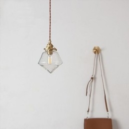 1 Światło Diamentowe Szklane Wiszące Światło Bubble Glass Lampa Oprawa