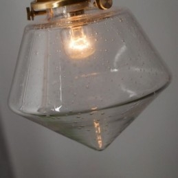 1 Światło Diamentowe Szklane Wiszące Światło Bubble Glass Lampa Oprawa