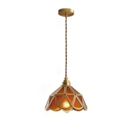 Retro Szklana Lampa Wisząca Japoński Styl Szklana Lampa Sufitowa