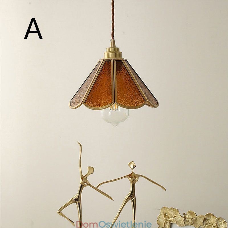 Miniaturowa szklana lampa wisząca Nowoczesna prosta szklana lampa sufitowa