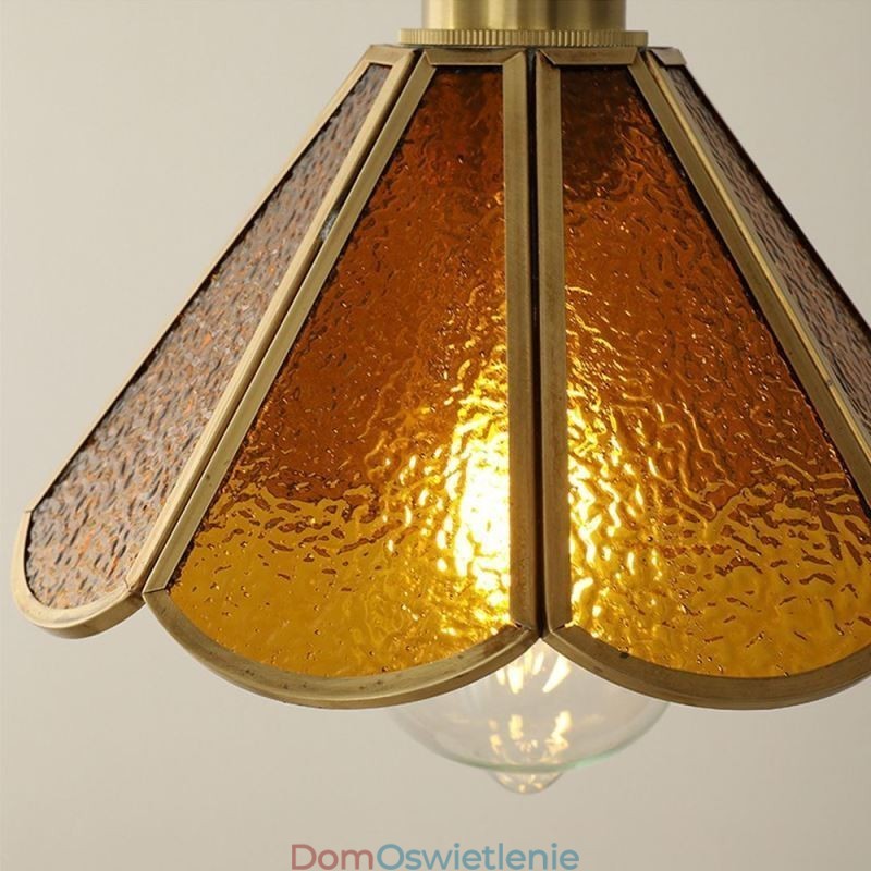 Miniaturowa szklana lampa wisząca Nowoczesna prosta szklana lampa sufitowa
