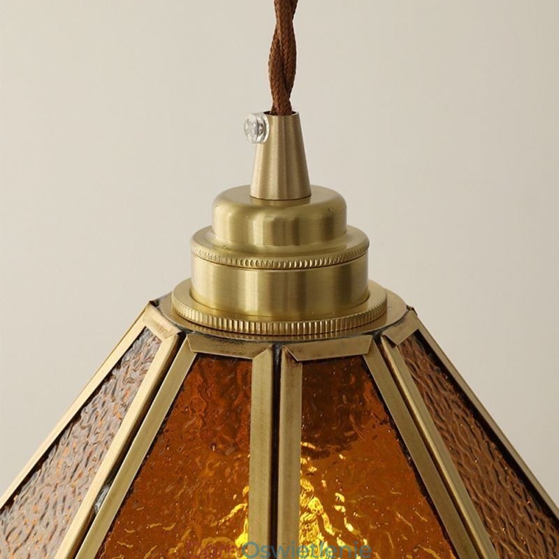 Miniaturowa szklana lampa wisząca Nowoczesna prosta szklana lampa sufitowa