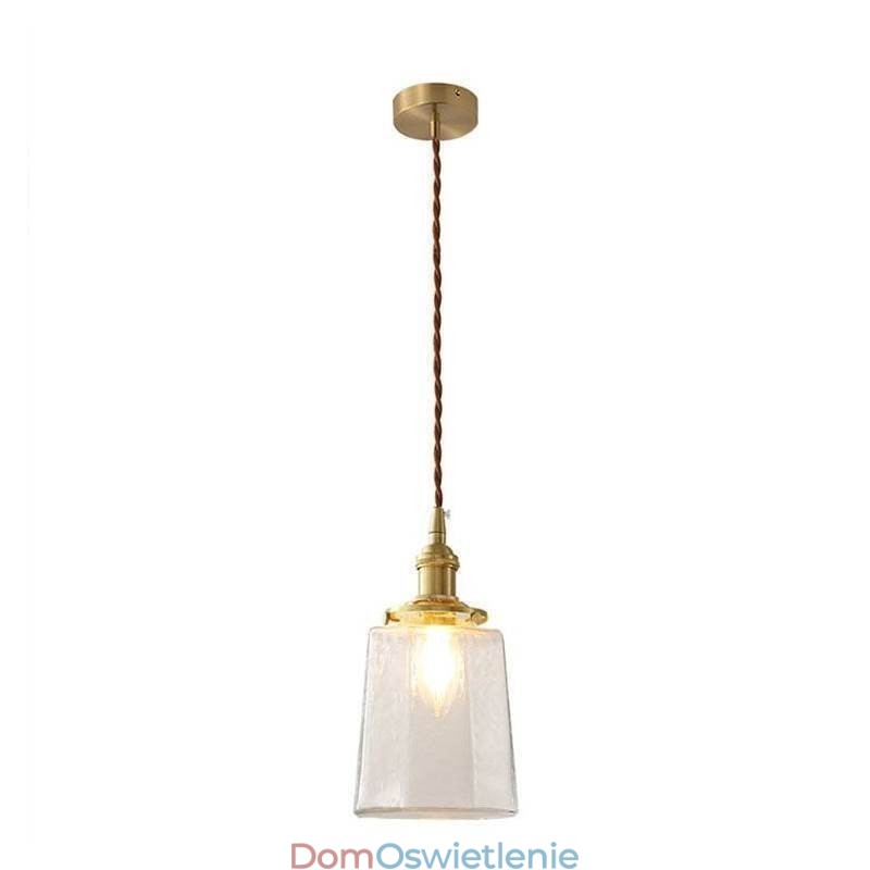 Nowoczesna minimalistyczna szklana lampa wisząca dekoracyjna lampa sufitowa