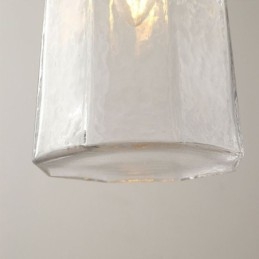 Nowoczesna minimalistyczna szklana lampa wisząca dekoracyjna lampa sufitowa