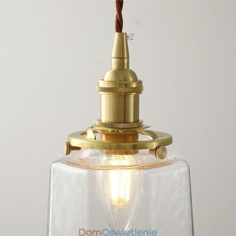 Nowoczesna minimalistyczna szklana lampa wisząca dekoracyjna lampa sufitowa