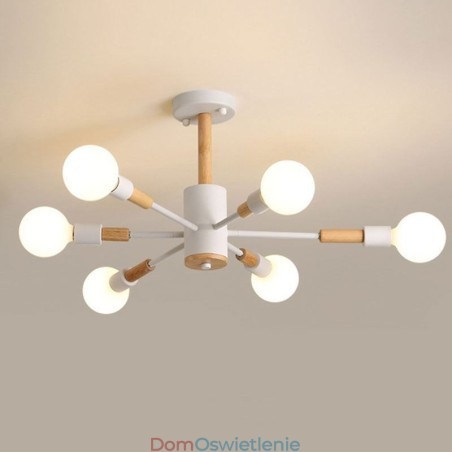 Nordic Wisząca lampa Kreatywna Magiczna fasola Kłoda Wisząca lampa Nordic Wisząca lampa Kreatywna Magiczna fasola Kłoda Wisząca lampa