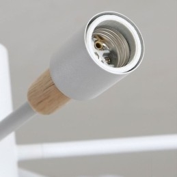 Nordic Wisząca lampa Kreatywna Magiczna fasola Kłoda Wisząca lampa