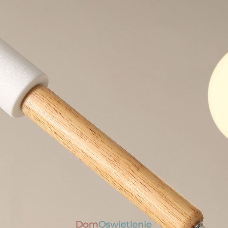 Nordic Wisząca lampa Kreatywna Magiczna fasola Kłoda Wisząca lampa