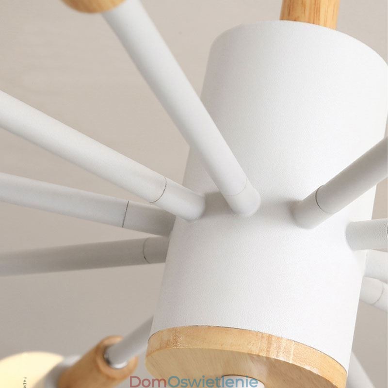 Nordic Wisząca lampa Kreatywna Magiczna fasola Kłoda Wisząca lampa