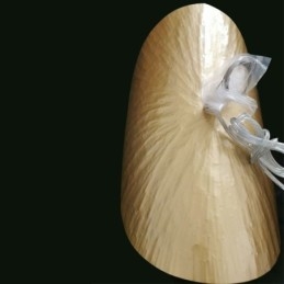 Mosiężna lampa wisząca, nowoczesna minimalistyczna lampa sufitowa w kształcie liścia lotosu