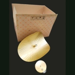 Mosiężna lampa wisząca, nowoczesna minimalistyczna lampa sufitowa w kształcie liścia lotosu