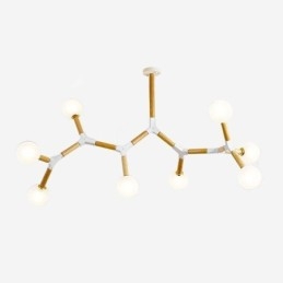 Nordic Magic Bean Wisząca lampa Kreatywne drewniane oświetlenie