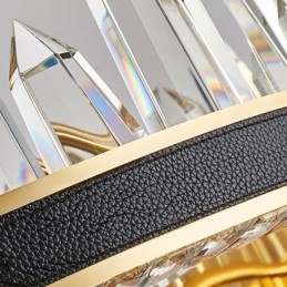 Współczesna kryształowa lampa wisząca Kryształowa lampa sufitowa