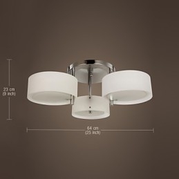 Żyrandol Nowoczesny Salon 3 Światła