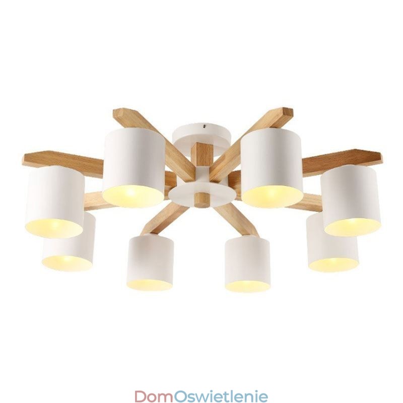 Nordic Log Lampa wisząca Macaron Light Fixting