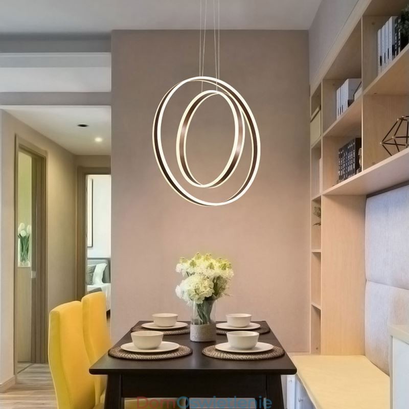Nordic Lampa wisząca Akrylowy pierścień w kształcie lampy wiszącej
