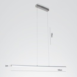 Nordic Wisząca lampa Akrylowa Kreatywna Cylindryczna Lampa Wisząca