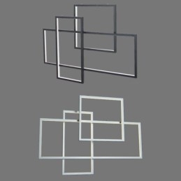 Lampa wisząca Nordic Lampa wisząca geometryczna kwadratowa